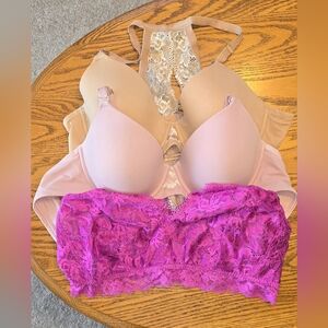 Soma Intimates Racerback Bras with Lace Detail